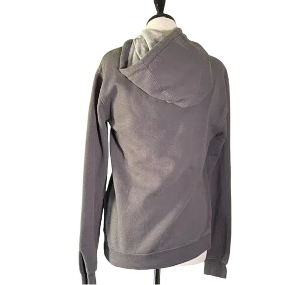 Quiksilver Charcoal Hoodie with Pink Accents - Picture 2 of 2